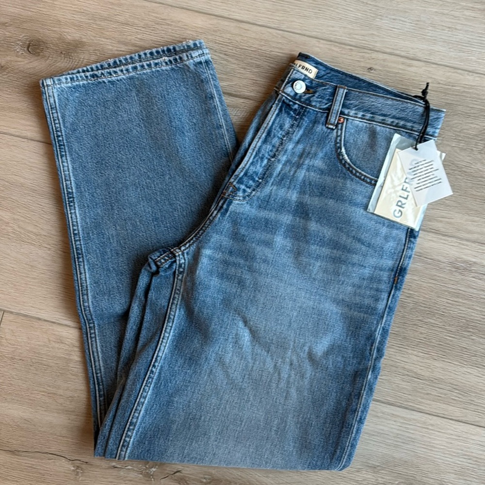 GRLFRND Bella low rise boyfriend Jeans